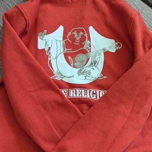 Red Graphic Hoodie